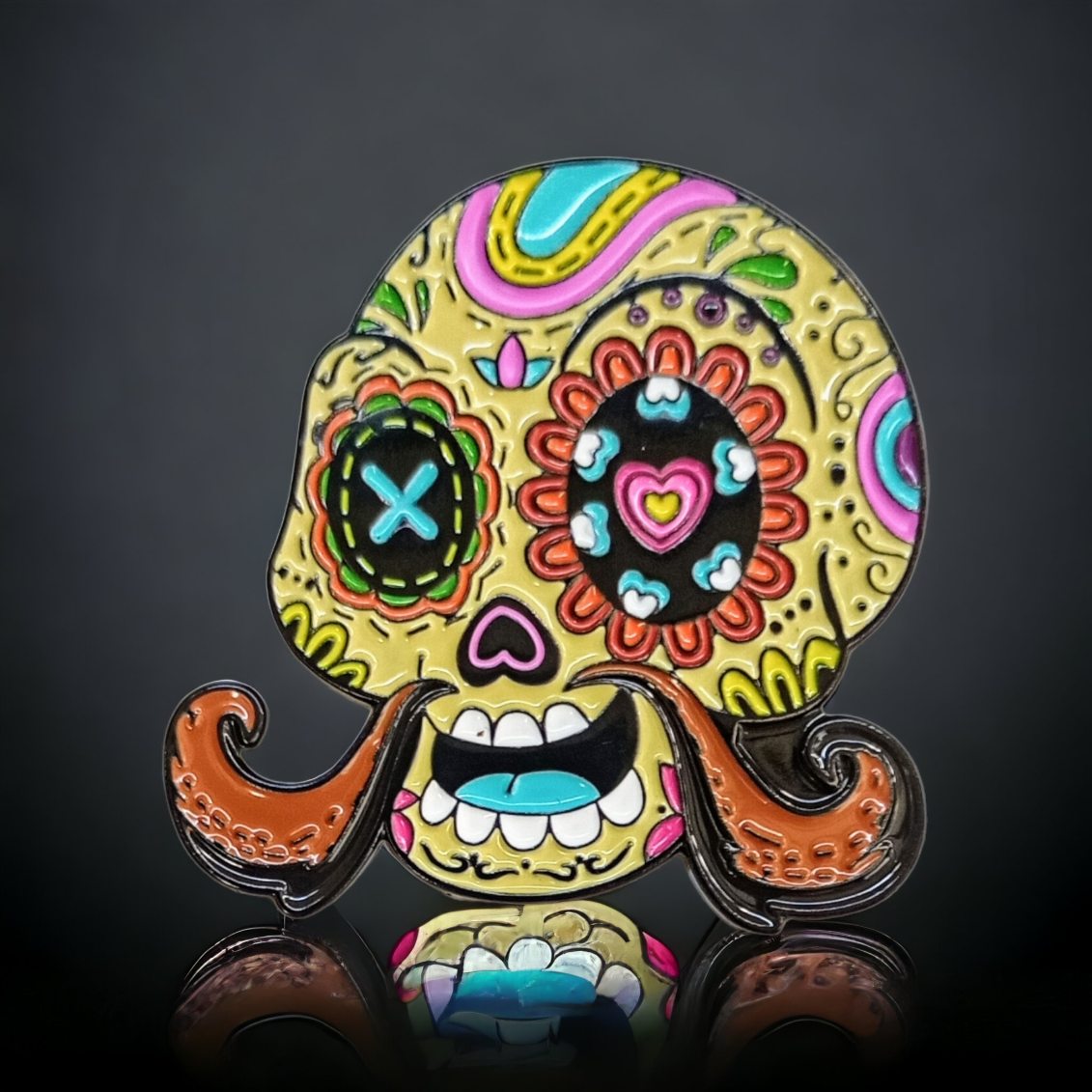 Sugar Skull Ball Marker