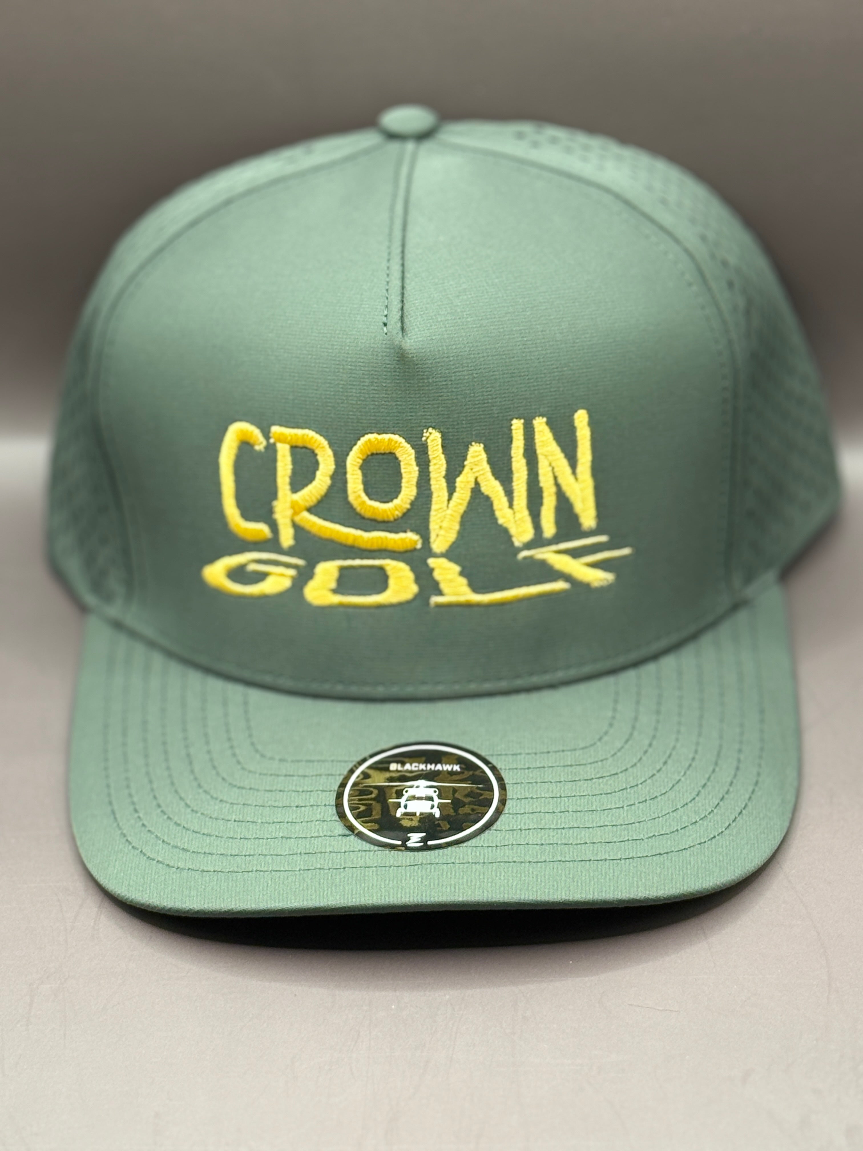 Crown Golf Green Hat