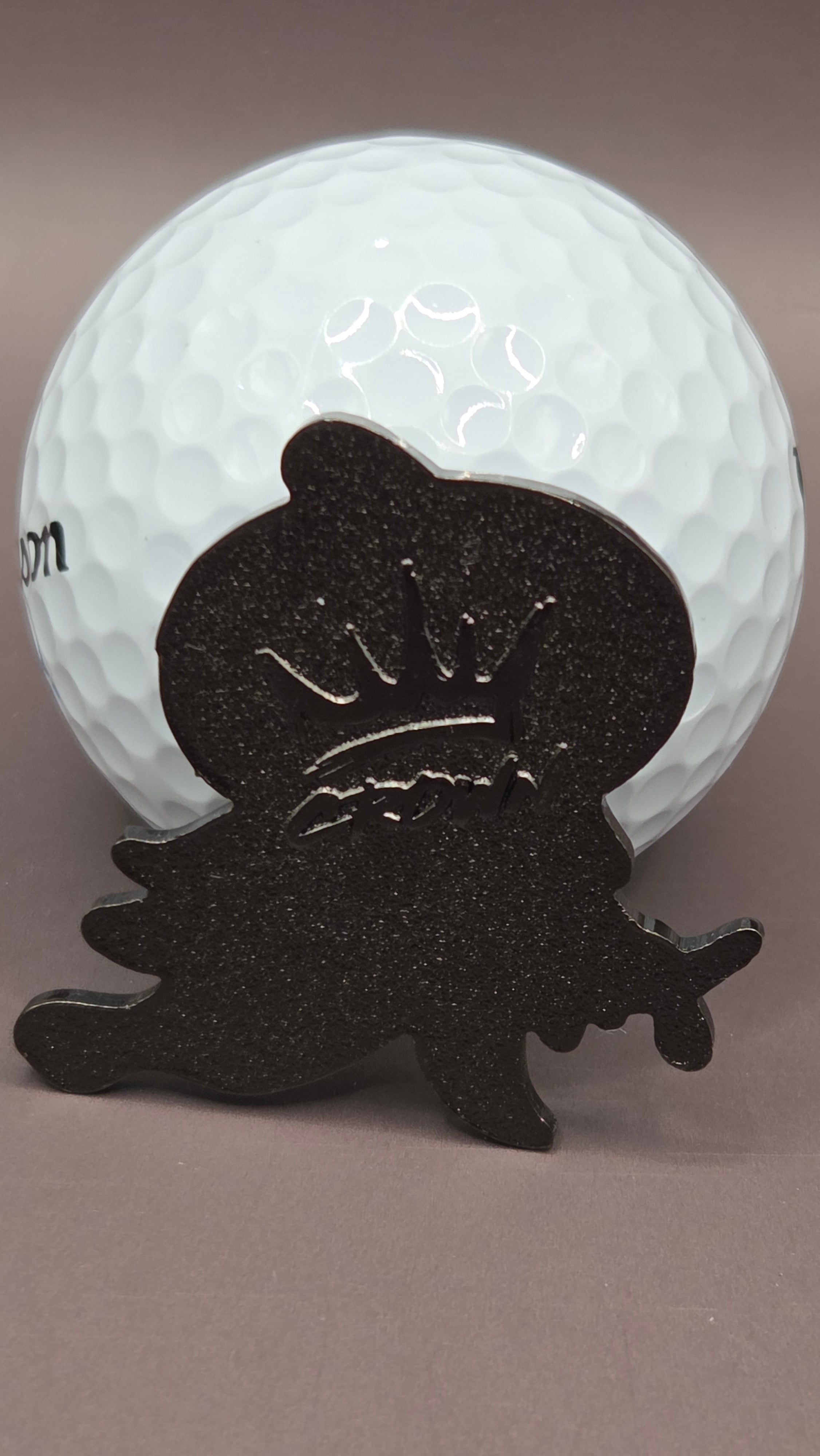 Purple Donut Violation Ball Marker