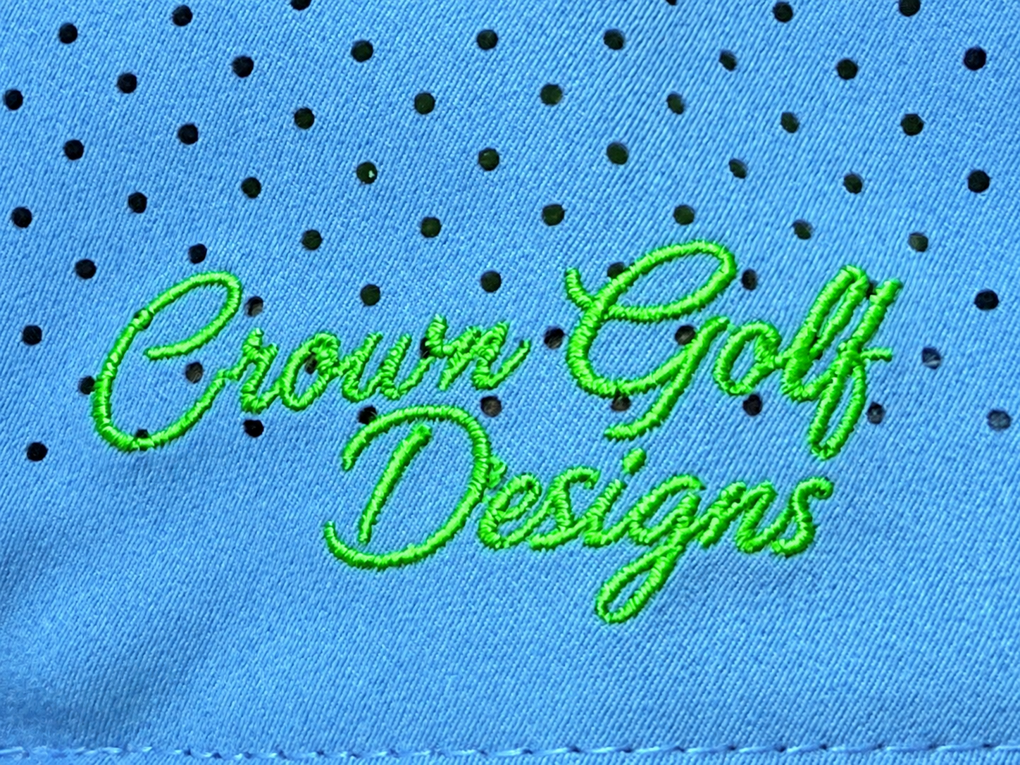 "Hole in One" Bright Blue Men's Hat