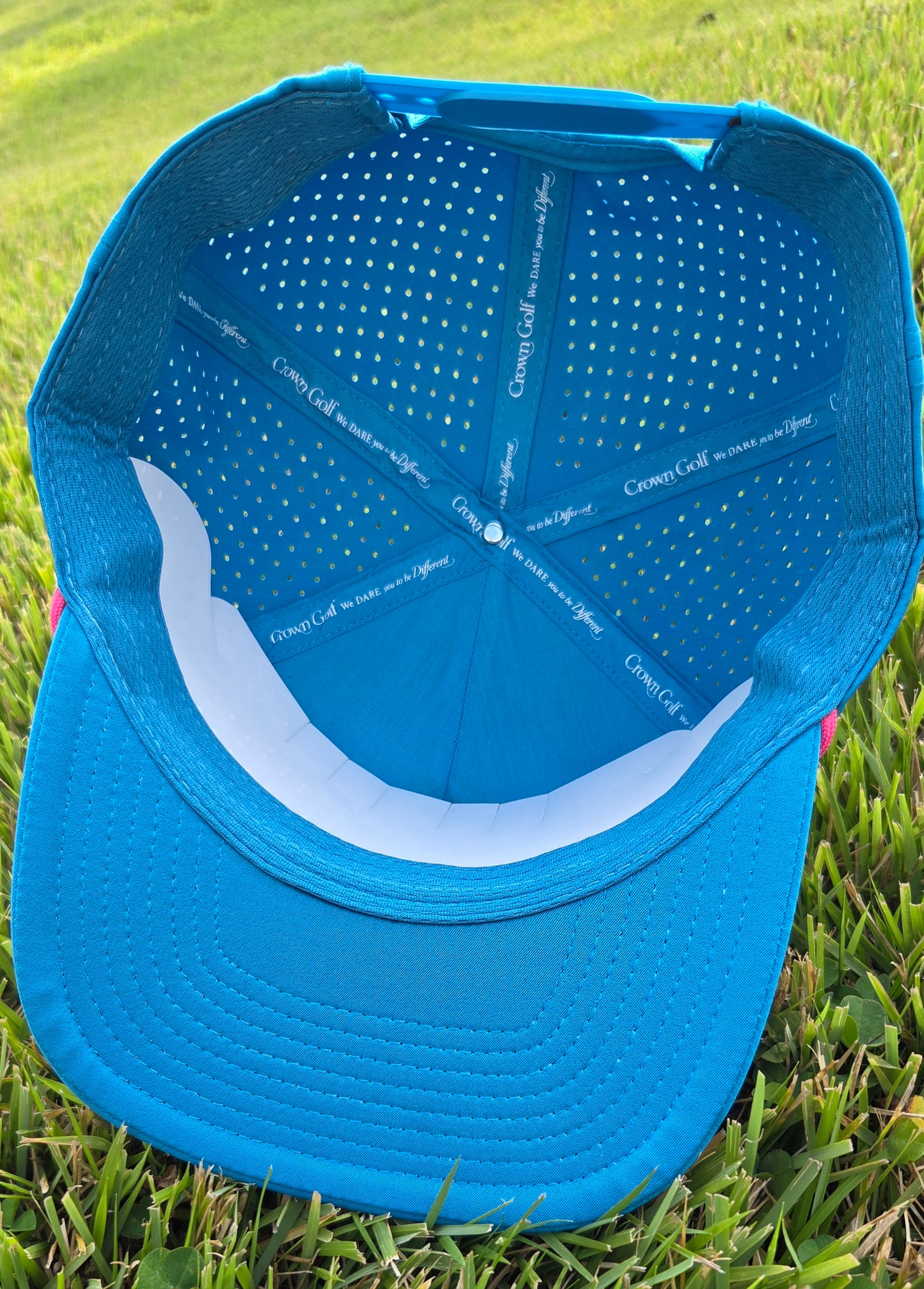 "Hole in One" Bright Blue Men's Hat