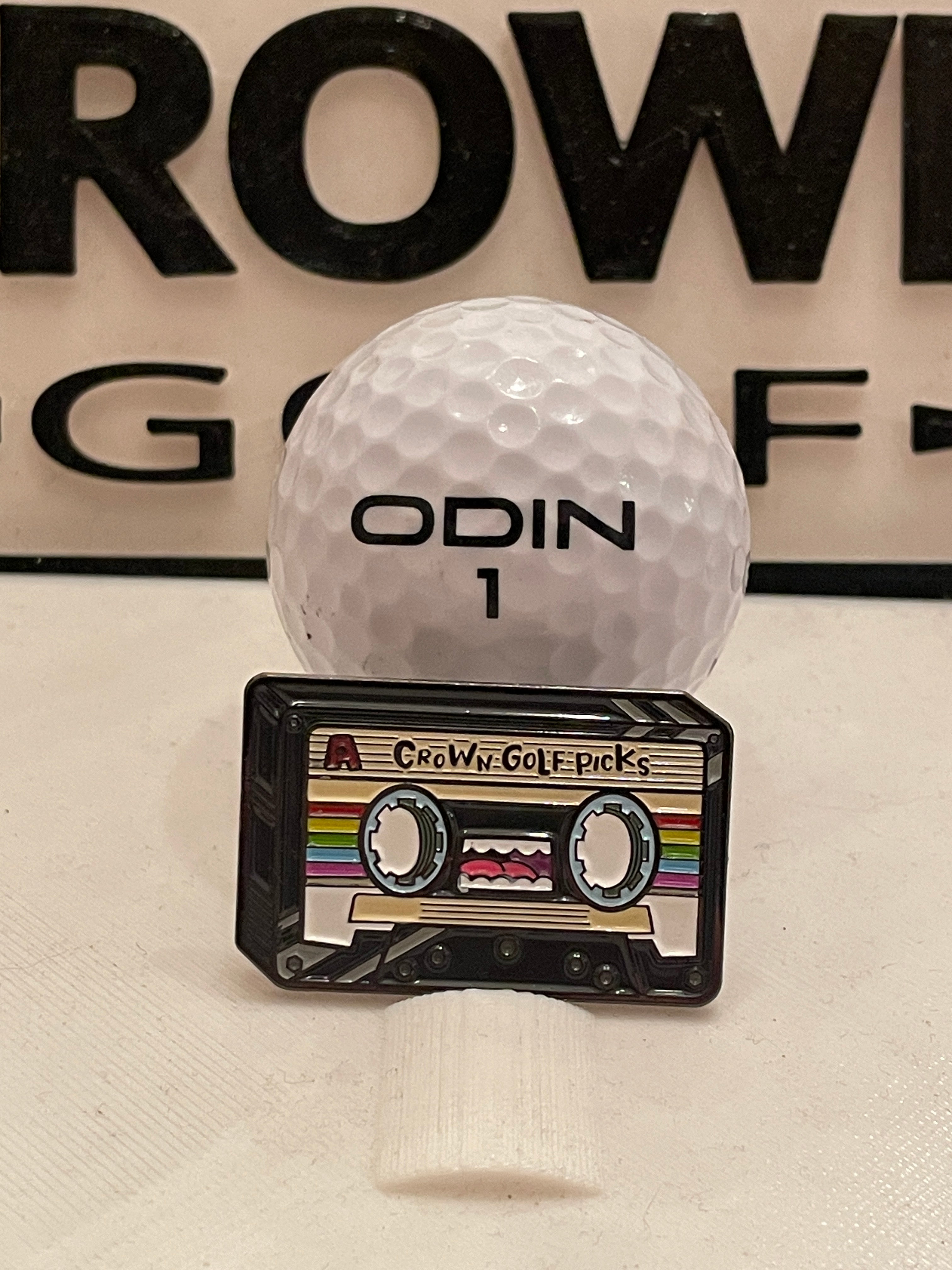Crown Mix Tape Ball Marker